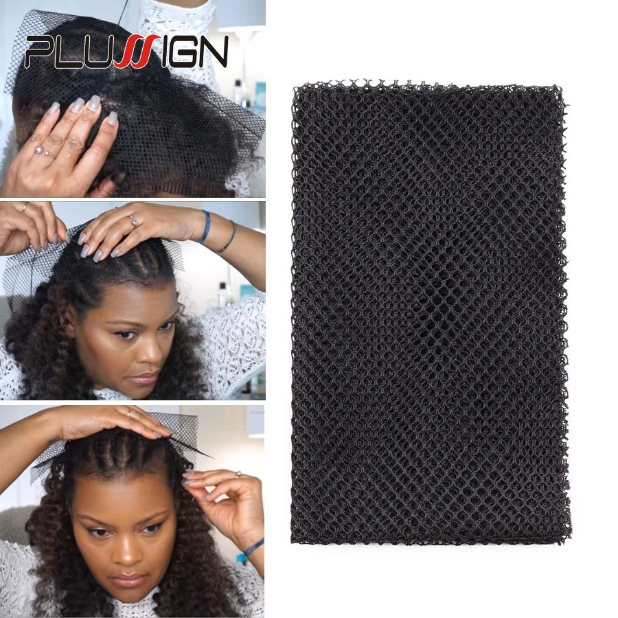 

Free Style 70*42Cm Perfect Net For Hair Weaving Soft Black Hair Nets For Human And Synthetic Hair