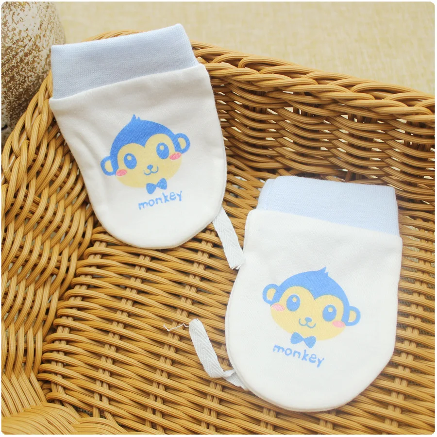 1 пара детские перчатки из 100% хлопка|newborn baby mittens|baby mittensbaby glove newborn |