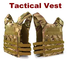 Тактический жилет, военный бронежилет, переноска, упрощенная версия, военный жилет, бронежилет для охоты, страйкбола