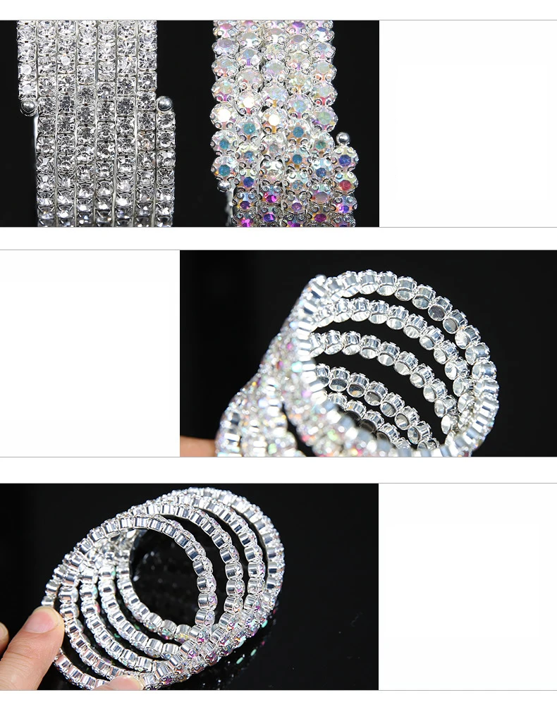 Новые аксессуары для танца живота 1 шт бриллианты браслет регулируемые бриллианты металлические разноцветные стразы жемчужный браслет