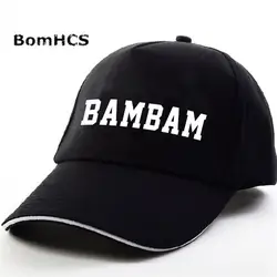 BomHCS Kpop GOT7 BAMBAM Бейсбол Кепки Регулируемый шляпу хлопка