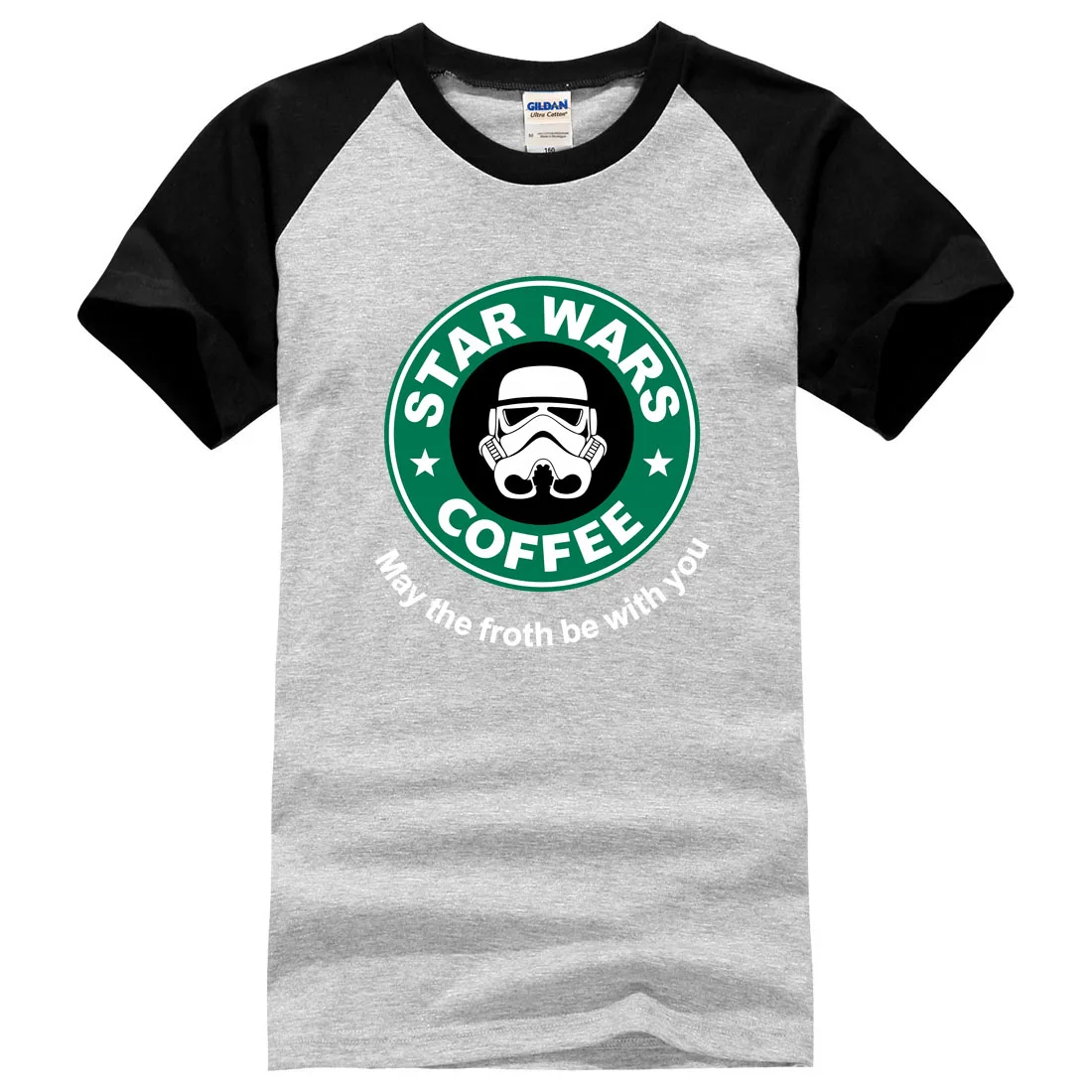 

hot sale star war T Shirt funny fashion t-shirt 2019 new style summer men top cotton star war shirt short sleeve 100% cotton