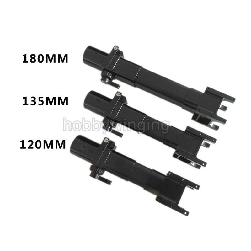 New Agriculture drone Horizontal folding Connector fold Sideway CNC aluminum part kit black for 30mm diameter arm