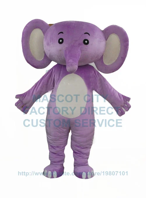 

purple elephant baby mascot costume wholesale adult size cartoon elephant theme anime cosply costumes carnival fancy dress 3439