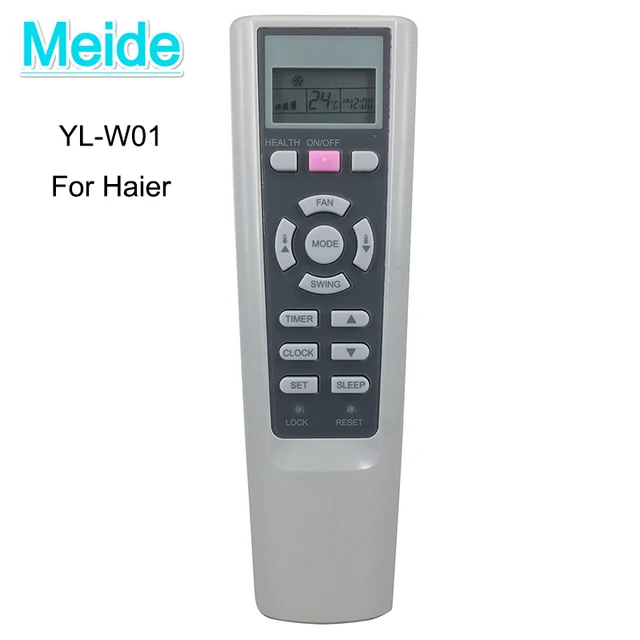 Cheap New Genuine Original YL-W01 0010400785B Air Conditioning Remote Control For Haier Air Conditioner AC Controller 