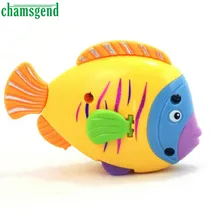 Палочка вверх игрушки для мытья цепи на рыба Дискус хвост движущиеся Дети палочка вверх игрушка Dec19