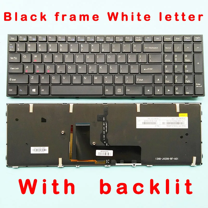 

Original Keyboard For CLEVO N150RD1 N150RF1-G N150SCSD N151RD1 N151RF1-G N151SCSD N155RD1 N155RF1-G N155SCSD N170RD1 N170RF1-G