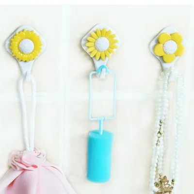 

BF040 Creative multifunction strong bearing The kitchen bathroom wall non-trace hook 4.5*6.5*2cm free shipping