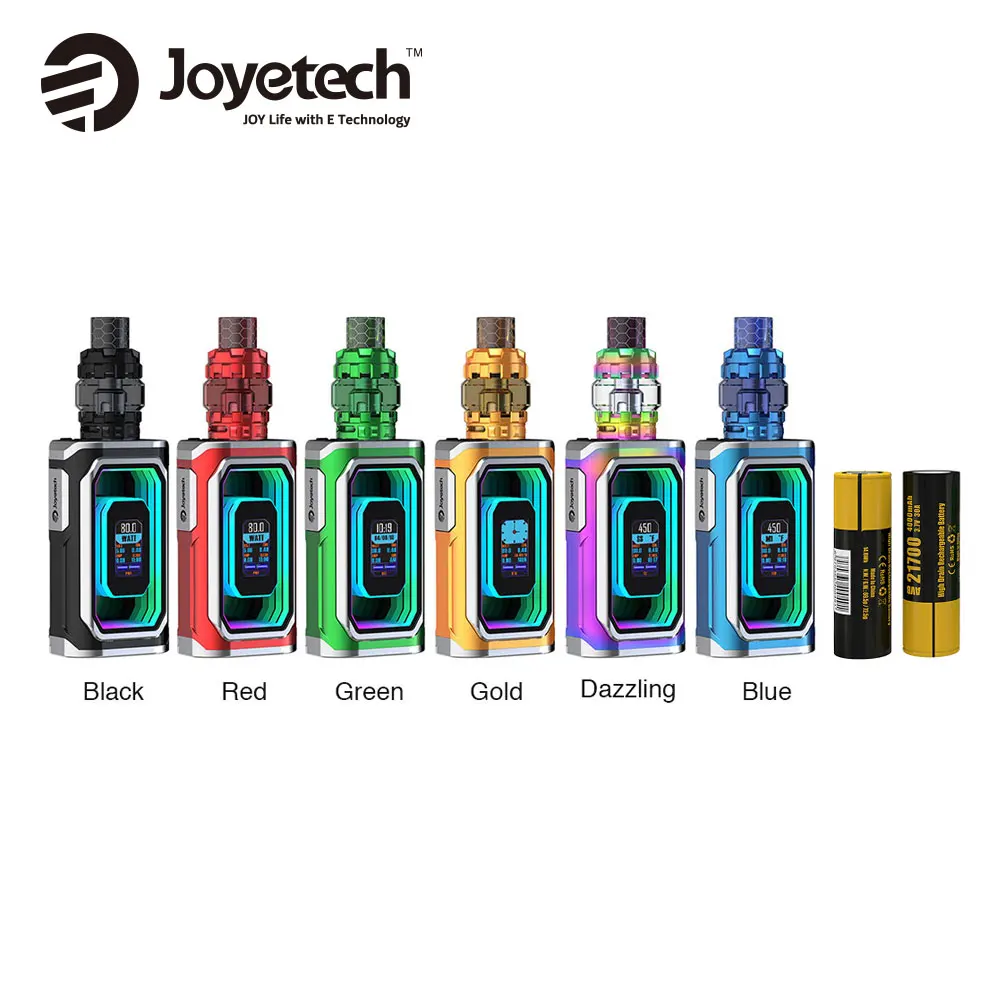 

Original Joyetech ESPION Infinite 230W TC Kit with 5.5ml ProCore Conquer Tank & Powered by 8000mAh Dual 21700 Battery E-cig Kit
