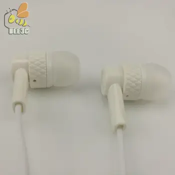 

Milk white black good coarse crude thick crod cable earphone 1.1 meter cheap good quality soft TPE factory price CP-09 100 pcs