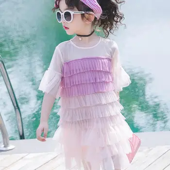 

2020 Summer Costume Girls Princess Dress Teenager Kids Dresses For Girls Sukienki Dla Dziewczynek Robe Ete Fille 8 10 12 14 Year