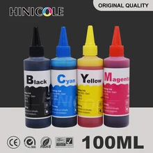 Garrafa de Recarga de Tinta Corante para Canon GI-490 4 GI-790 GI-890 Pixma G1000 G1100 G1400 G2400 G3400 G2000 G3000 Cartucho de Impressora