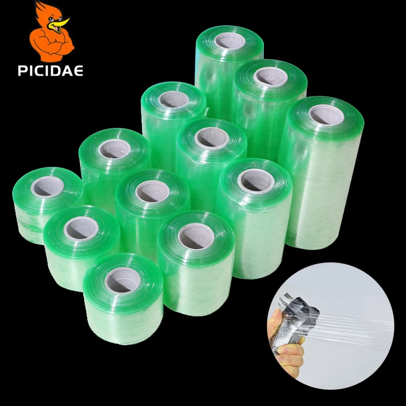 

Pvc Stretch Film Grafting Self-sticking Protection Wrap Line Transparent Anti-static Hardware Hose Components Window Cable Wire