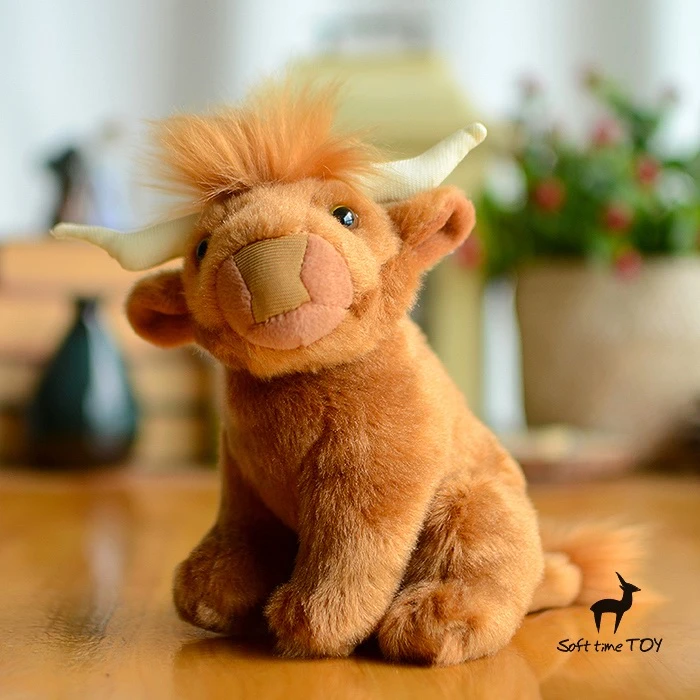 highland cow soft toy