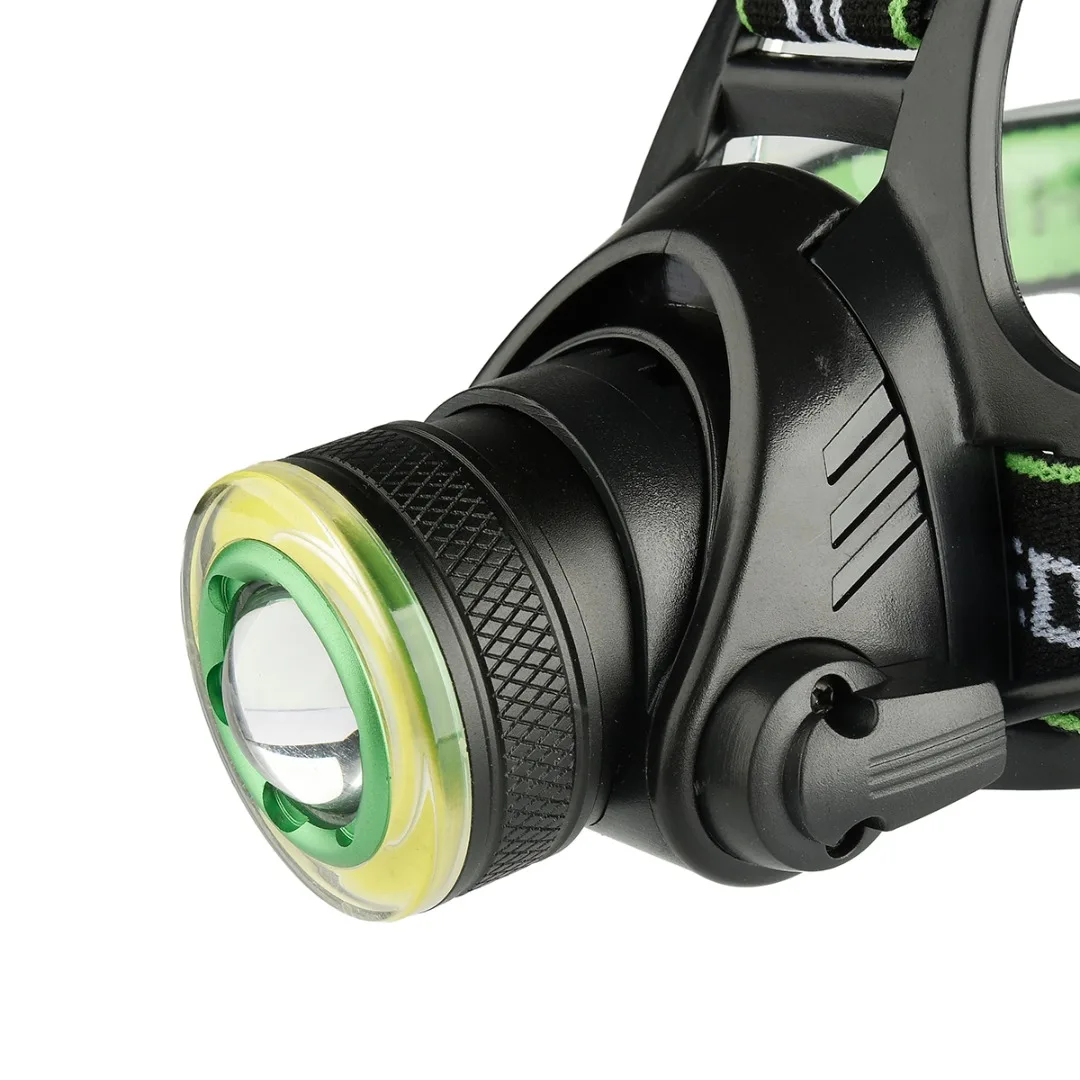 Outdoor Fishing Tools LED Headlamp Zoom 4 Modes Headlight Outdoor Fishing Lighting Night Safety Portable Headlamp Fishing Tools