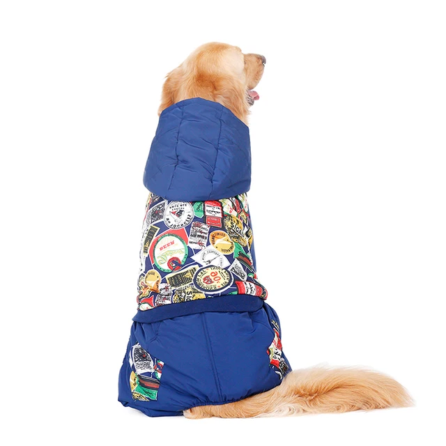 Buy Big Dog Clothes Winter Large Dog Clothing Warm