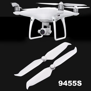 

9455S Low Noise Propellers Blades for DJI Phantom 4 Pro V2.0 Advanced Quick Release Props noise Reduction Blade Accessory