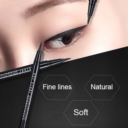 

Black Liquid Long-lasting Slimmer EyeLiner Make Up Beauty
