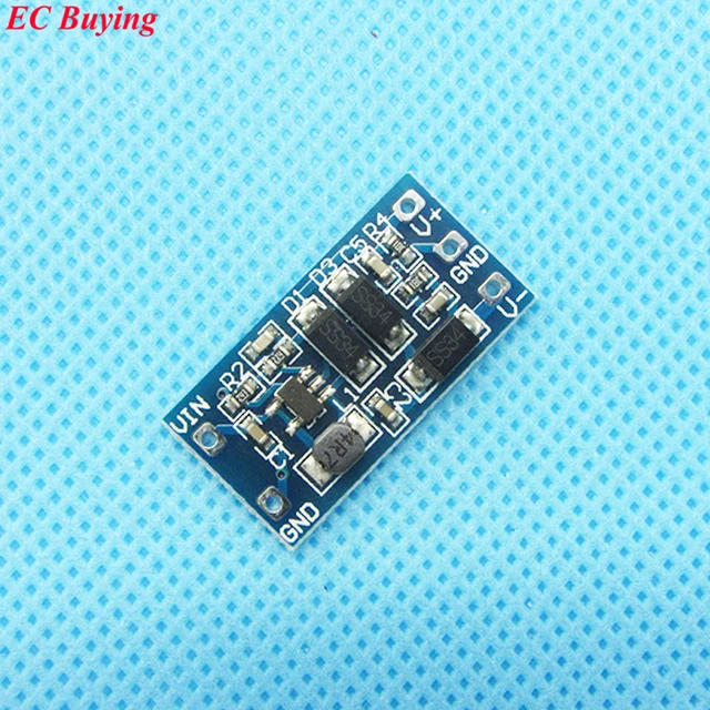 1 piece Power Supply Module 2.8V to 5.5V Input V+/V 12V Output 5V Turn + 12V DC DC Converter