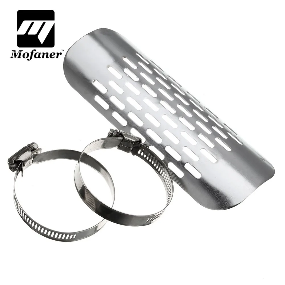 Motorcycle Chrome Exhaust Muffler Pipe Heat Shield Cover Guard For Harley Softail Dyna Cruiser