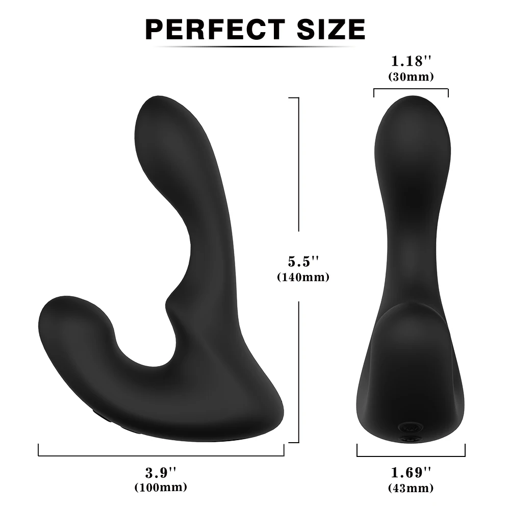 High quality remote control backyard anal butt plug prostata massager prostate anal vibrating sex toys for men masturbating