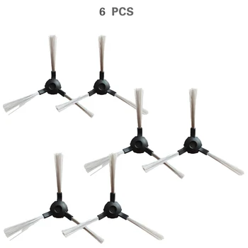 

6 pieces side brush robot vacuum spare filter for Midea VTR01 VCR12 680T 780t 790t P1 P2 P3S