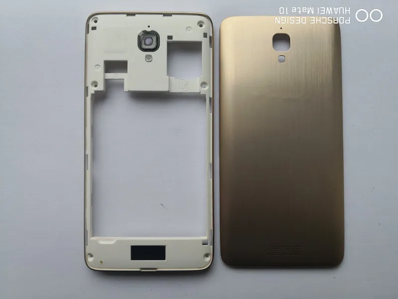 

New Middle Frame Battery Door Back Cover Housing Case For Lenovo S660 S668T With Camera Lens+Speaker