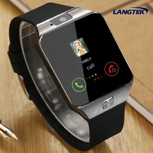 LANGTEK Smart watch dz10 Sync Notifier Support Sim Card Bluetooth Connectivity Apple iphone Android Phone PKGV18 GT08 Q18 V8