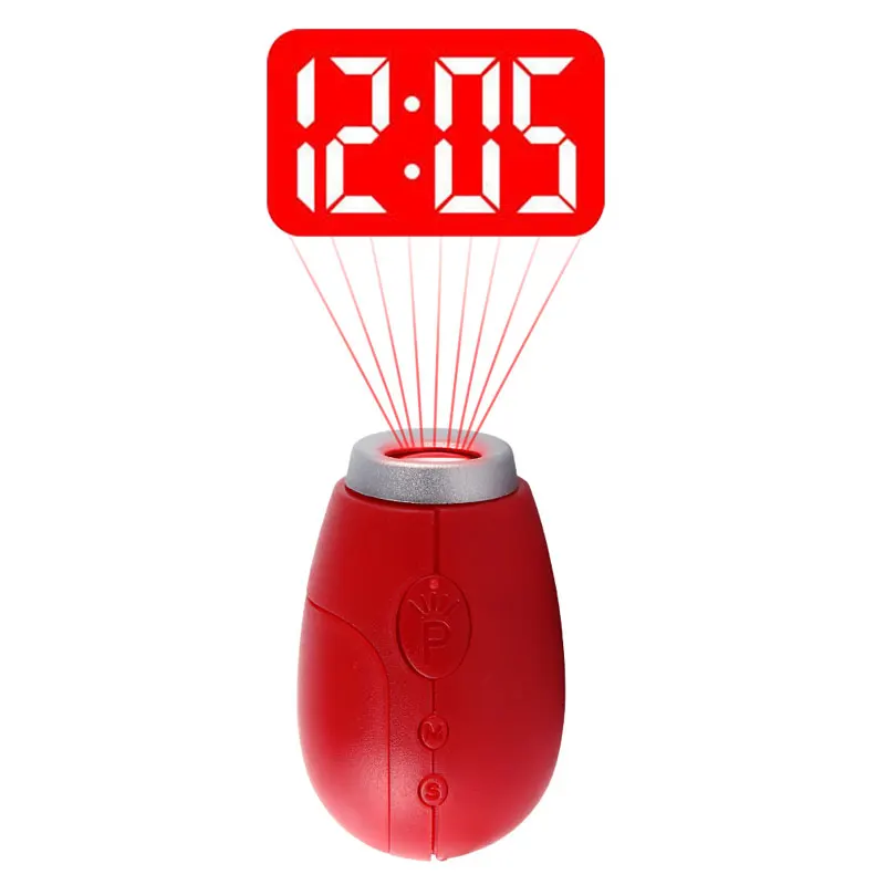 Digital Projection Clock LED Portable Clocks Mini Clock With Time