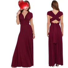 Maxi Dress 2017 Women Long Summer Convertible Bohemian Dresses Casual Bandage Evening Prom Club Party Infinity Multiway Dresses