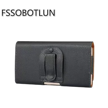 

FSSOBOTLUN,High Quality PU Leather Holster Belt Magnectic Clip Case For Huawei Nova Lite Plus 5.5-6.0"P10 Plus/Y7 Prime/Enjoy 7