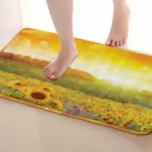 Подсолнечное Стиль открытый Коврики S, забавные Нескользящие Для ванной Коврики, двери Коврики S, дверь входная Коврики s