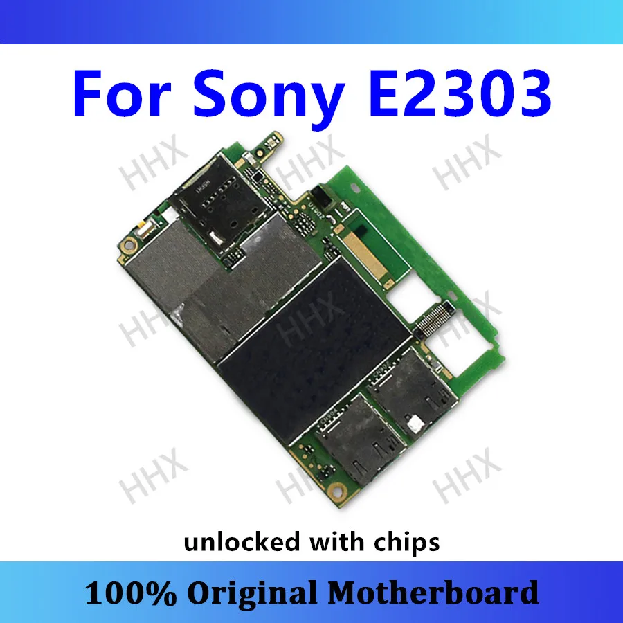 

Original For Sony Xperia M4 E2303 motherboard mainboard unlock E2303 card/fee logic board Android test good working E2303 panel