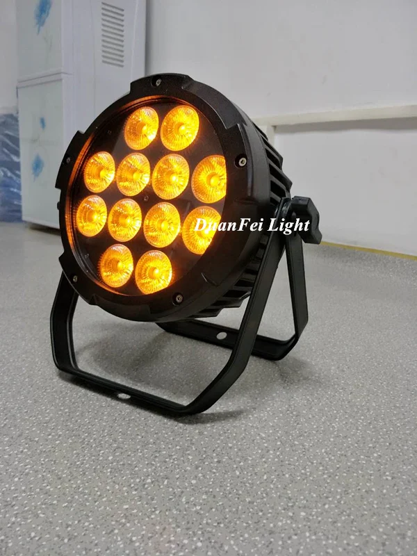 12x12w led battery flat par  (3)