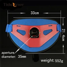 Tideliner алюминиевый держатель для удочки пояс для джиггинга карданный пояс-упор фидерная ловля карпа аксессуары инструменты 33 см* 21,4 см