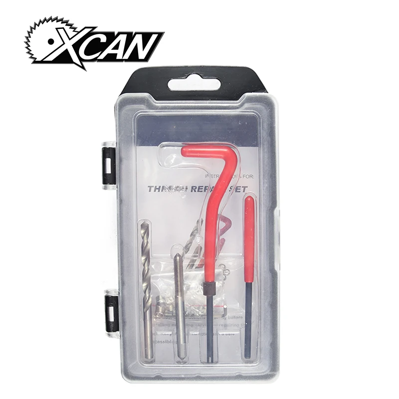 

XCAN 1 Sets M5 Damaged Thread Repair Tool Kit Thread Auto Repair Tool Compatible Hand Tool Set