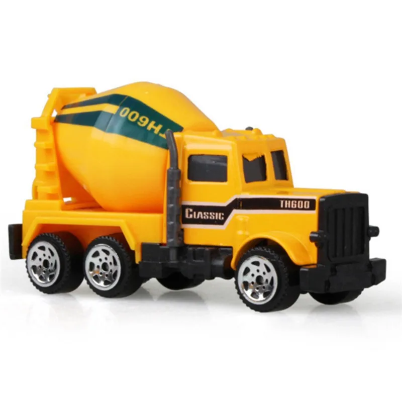 6 видов стилей/набор литой Мини строительный автомобиль 1: 64 инженерный самосвал