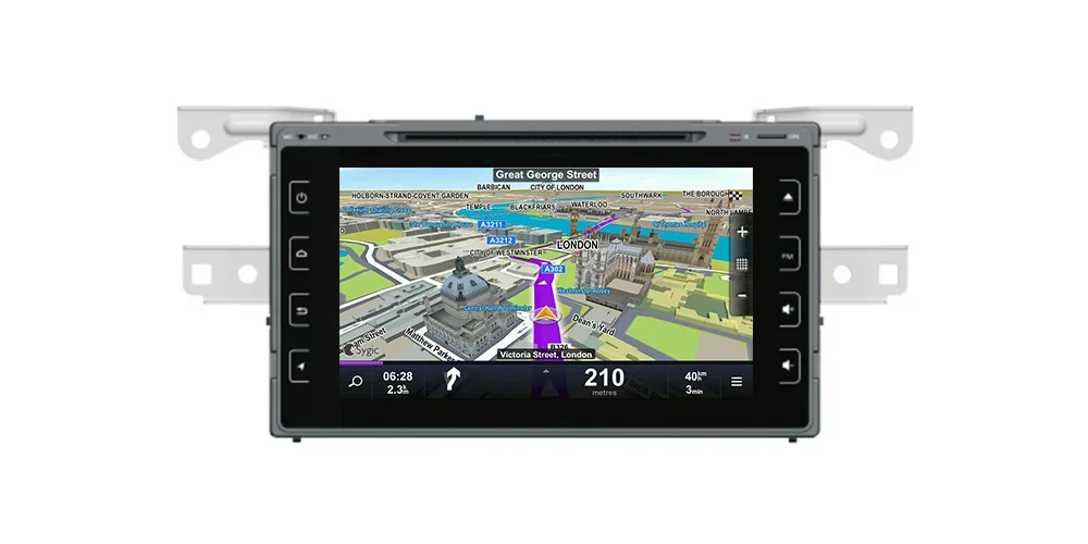 ZaiXi HD IPS Screen DSP Stereo Android 8.0 up Car GPS Navi Map For Toyota Corolla 2017~2019 2 DIN multimedia player radio WiFi 5