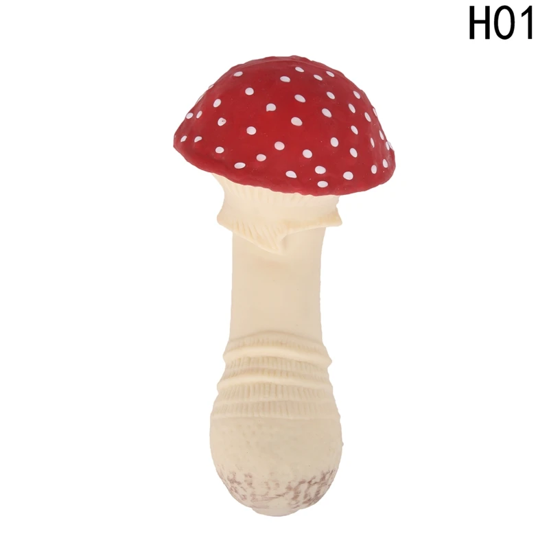 

Cute Animal Squeeze Toy Anti Stress Face Reliever Gift For Children Adult Mushroom Spoof Vent Matsutake Decompression Toy Props