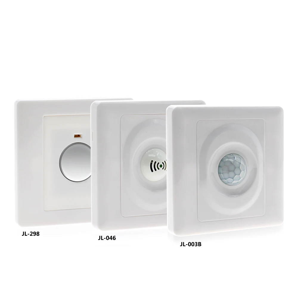 86 Type PIR Sensor Human Body induction Switch AC100-250V Sound Control Sensor Switch / Touch Delay Switch Lamps