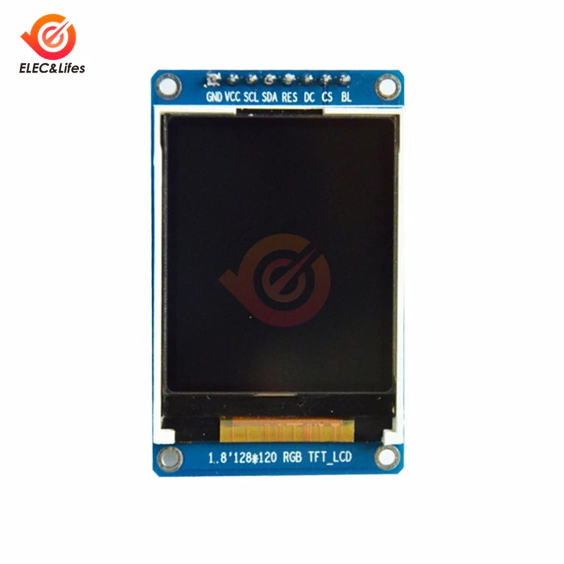 Полноцветный TFT ЖК дисплей 1 8 дюйма 128x160 SPI модуль IC ST7735S 3 В RGB точечная матрица