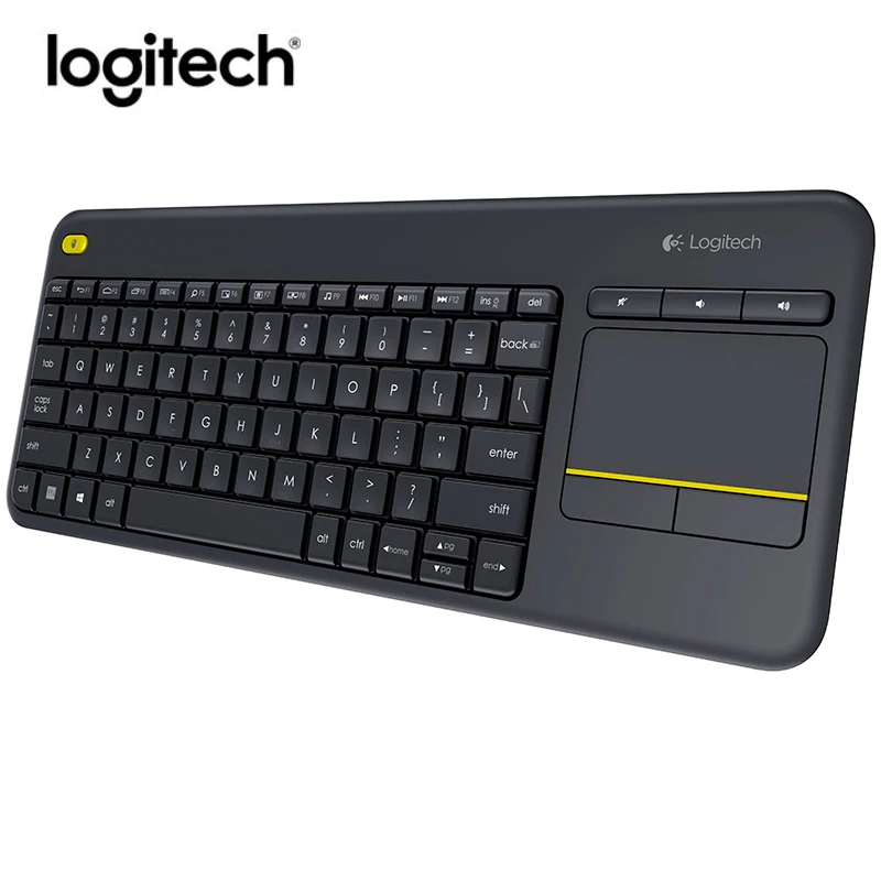 Benign kalligrafi slids Logitech Wireless Touch Keyboard K400 Plus With Built-in Touchpad Pc Tv -  Keyboards - AliExpress