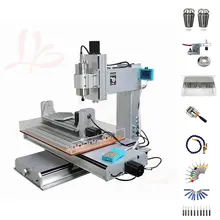 metal cnc engraving machine wood router 2200W cnc router 3040 Column Type cnc machine Drilling 5 axis cnc Milling Machine strong structure oxidation process surface cnc milling machine 500w 3040