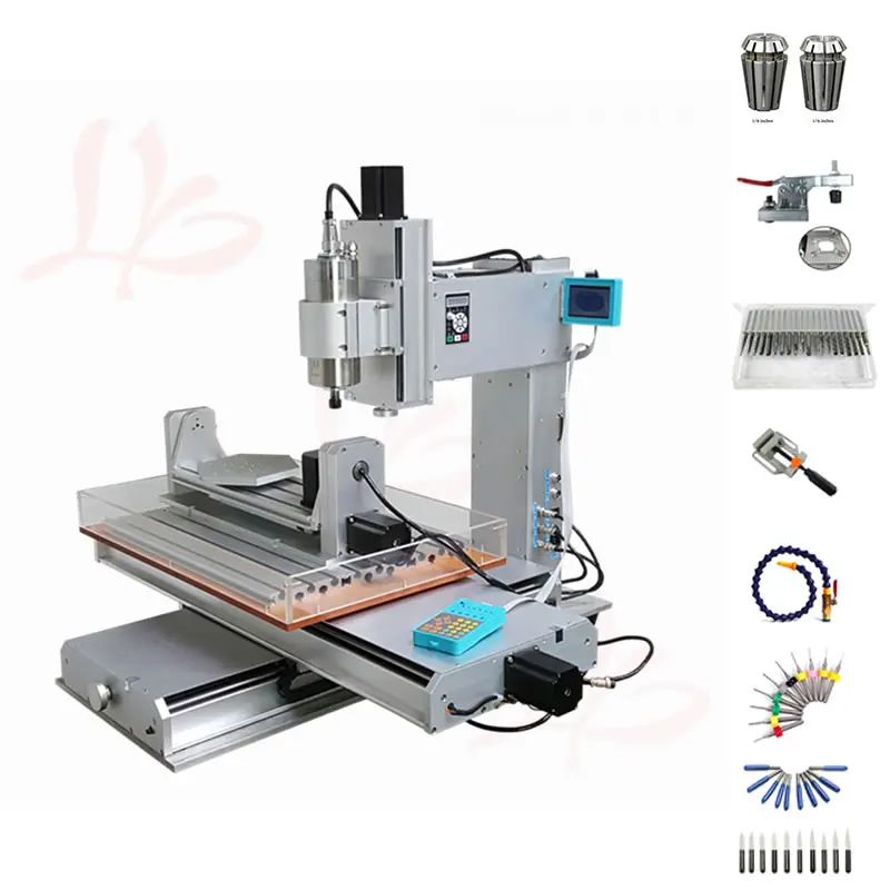 

metal cnc engraving machine wood router 2200W newest cnc router 3040 Column Type cnc machine Drilling 5 axis cnc Milling Machine