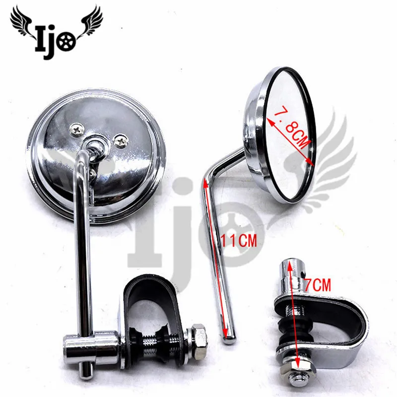 unviersal motorbike retro side mirror Vespa retroviseur moto