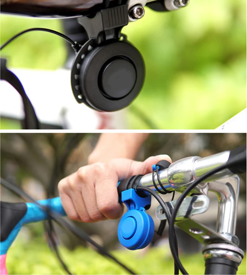 Bicycle Bell USB Charging Bike Horns 120db Electric Handlebar Ring Bell IP65 Waterproof 3 Modes Safety Cycling Loud Horn PA0106 (15)
