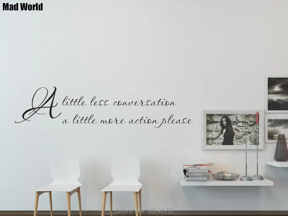 Modernisering Stadium cafe ELVIS PRESLEY TEKSTEN BEETJE MINDER GESPREK Wall Art Stickers Muurstickers  Thuis DIY Decoratie Verwisselbare Decor Muurstickers|Wandstickers| -  AliExpress