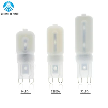 

5X Mini G9 LED Lamp COB LED Bulb 5W 7W 9W 220V LED G9 COB Light Dimmable 360 Beam Angle Chandelier Lights Replace Halogen