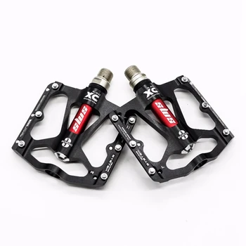 

Shanmashi 3 Bearings Aluminium Alloy Ultralight Pedals Mountain Bike Mtb Anodizing Bicycle Pedal Road Bike Pedals For Outdoor