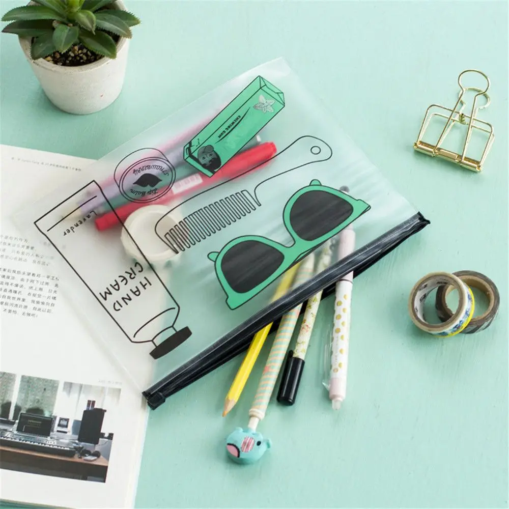 

Waterproof Swimming Bags Transparent Gadget Storage Bags Outdoor Travel Multifunction Phone Pencil Cosmetics Pouch pvc bag